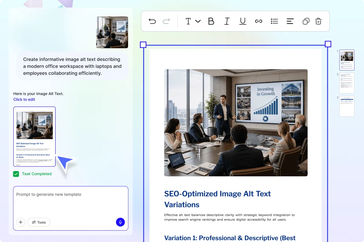 Free AI Image Alt Text Generator, AI Alt Text Writer Online [ No Signup ]